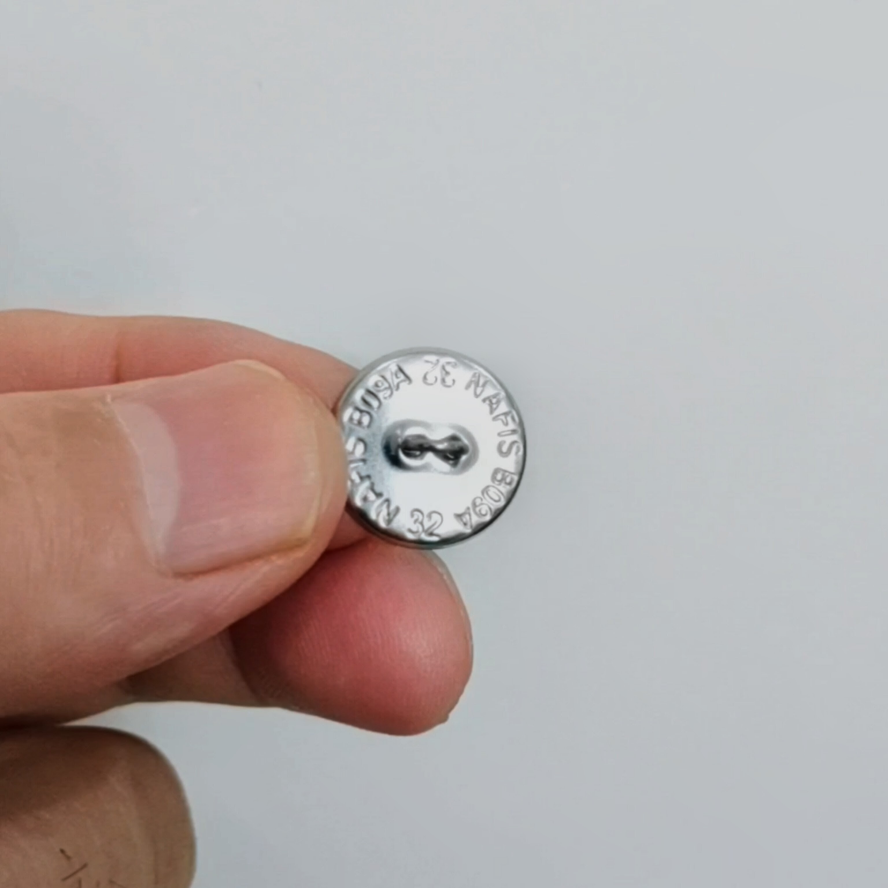 دکمه پولکی سیمی سایز ۳۲ تولید چین بسته ۱۰۰۰ عددی