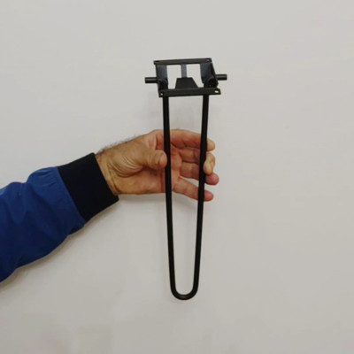 پایه تاشو میز تحریر مسافرتی ضخامت آهن 8میل H 55